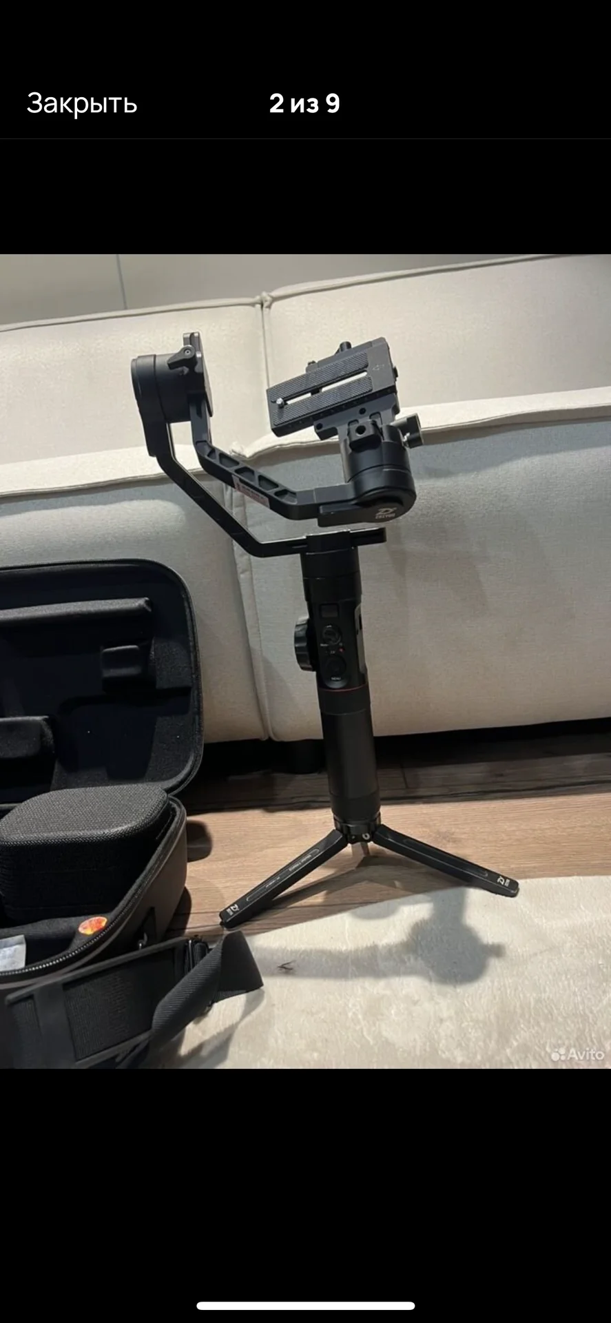 Стабилизатор zhiyun cra02 для фотоаппарата - миниатюра 2