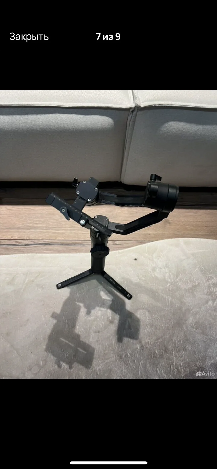 Стабилизатор zhiyun cra02 для фотоаппарата - миниатюра 7