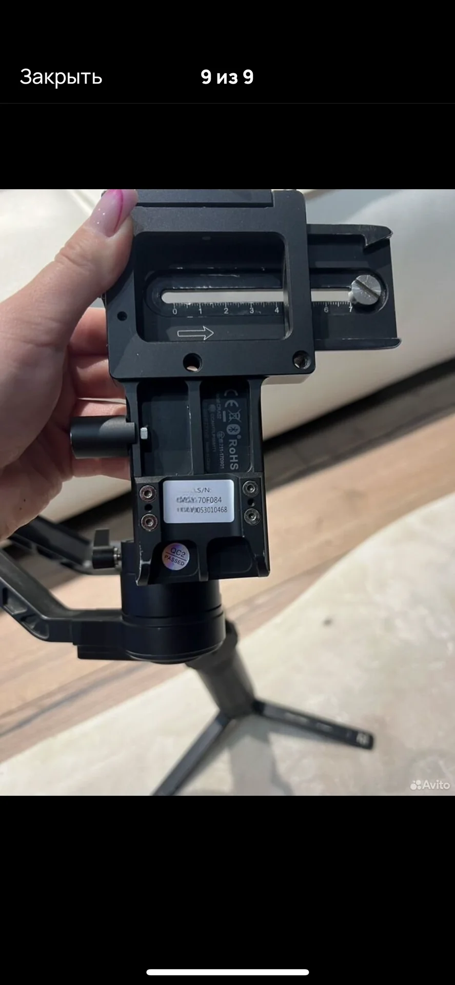 Стабилизатор zhiyun cra02 для фотоаппарата - миниатюра 9