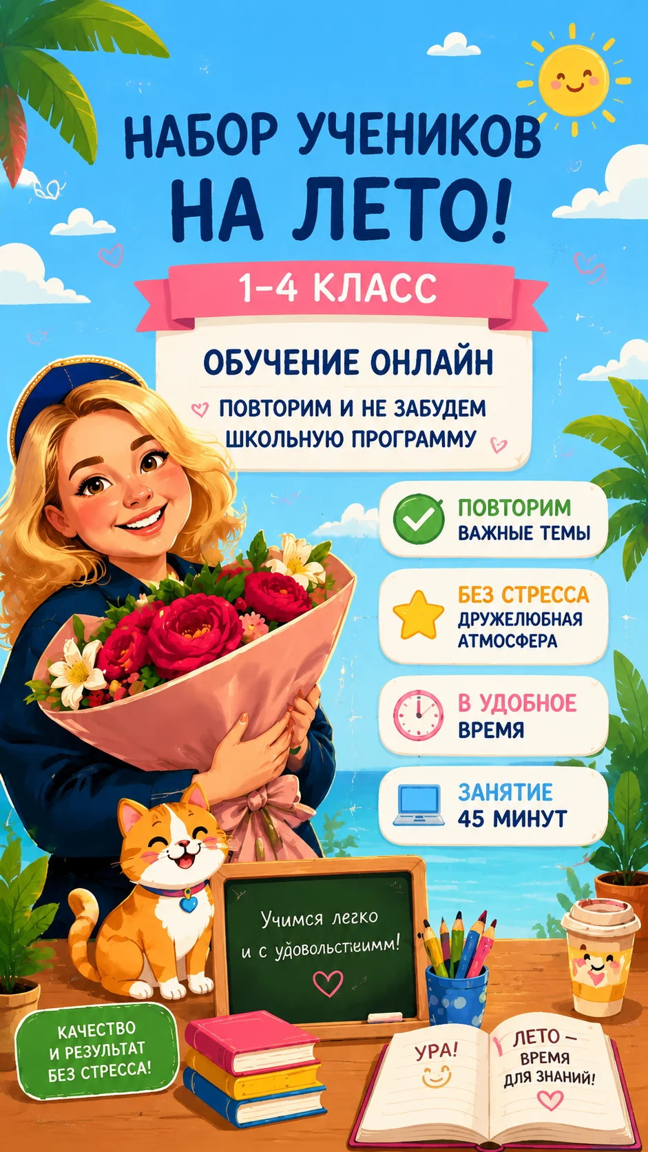 Репетитор начальных классов (1-4 класс) | ОНЛАЙН - изображение 1