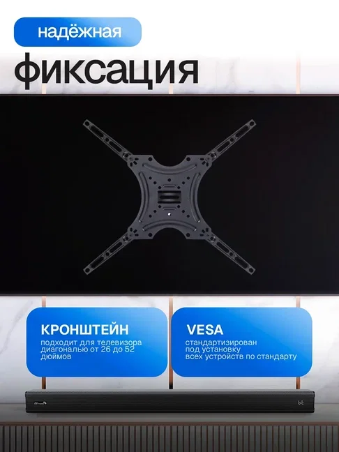 Кронштейн Eltronic 10-15 настенный новый - миниатюра 4