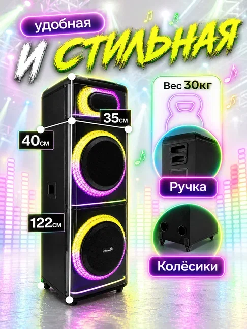 Колонка Eltronic 20-21 2500Ватт Новая Гарантия - миниатюра 6