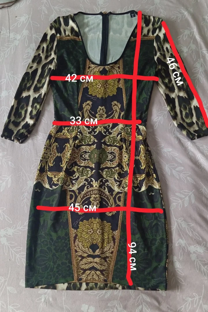 Оригинальное платье Just Cavalli . XS, 42 - миниатюра 2