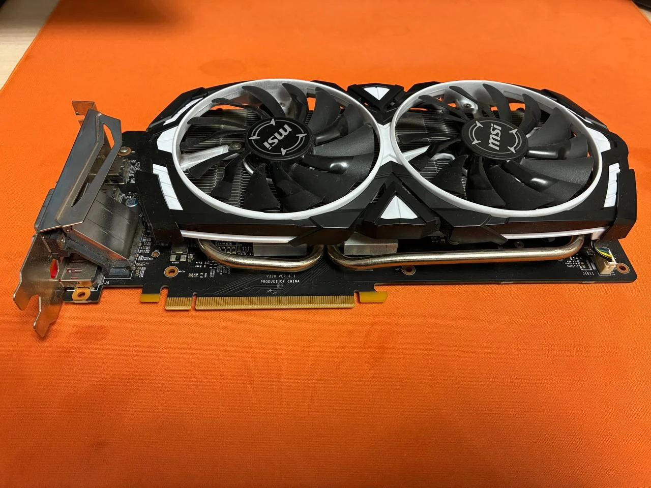 MSI GeForce GTX 1060 Armor 6GB - миниатюра 5