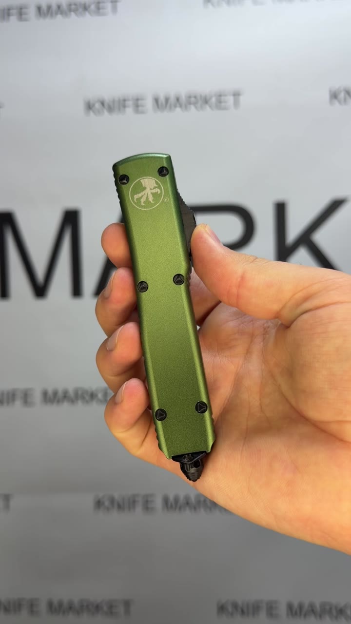 нож фронтально выкидной Microtech - видео 9