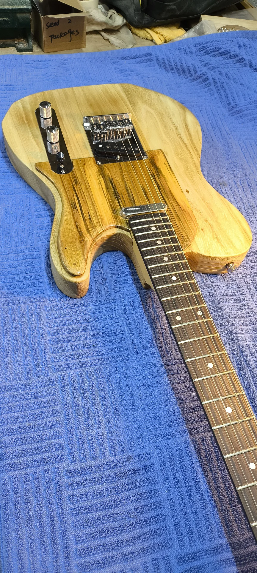 электрогитара telecaster customshop - миниатюра 6