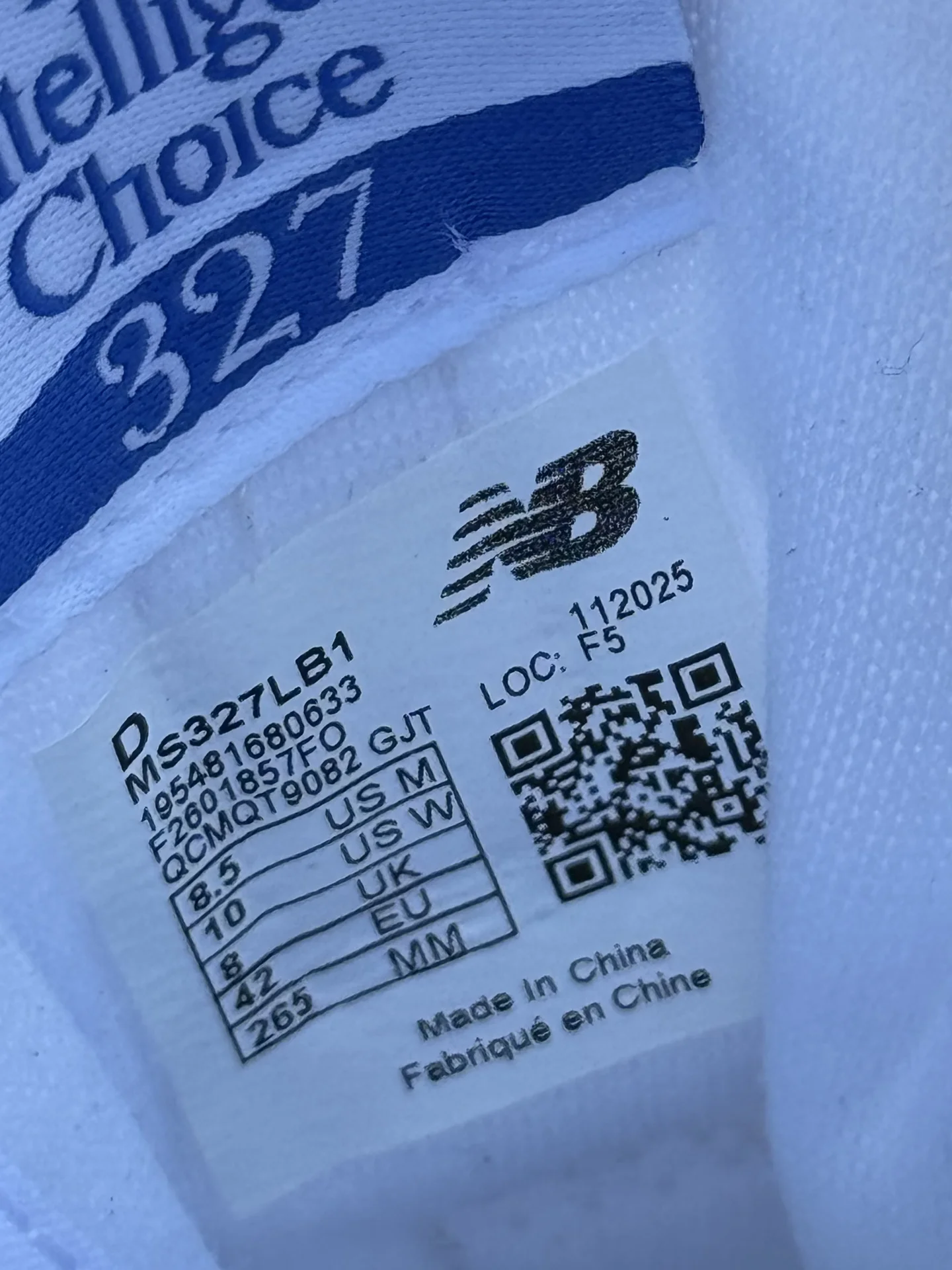 Кроссовки New Balance 327 Оригинал - миниатюра 7