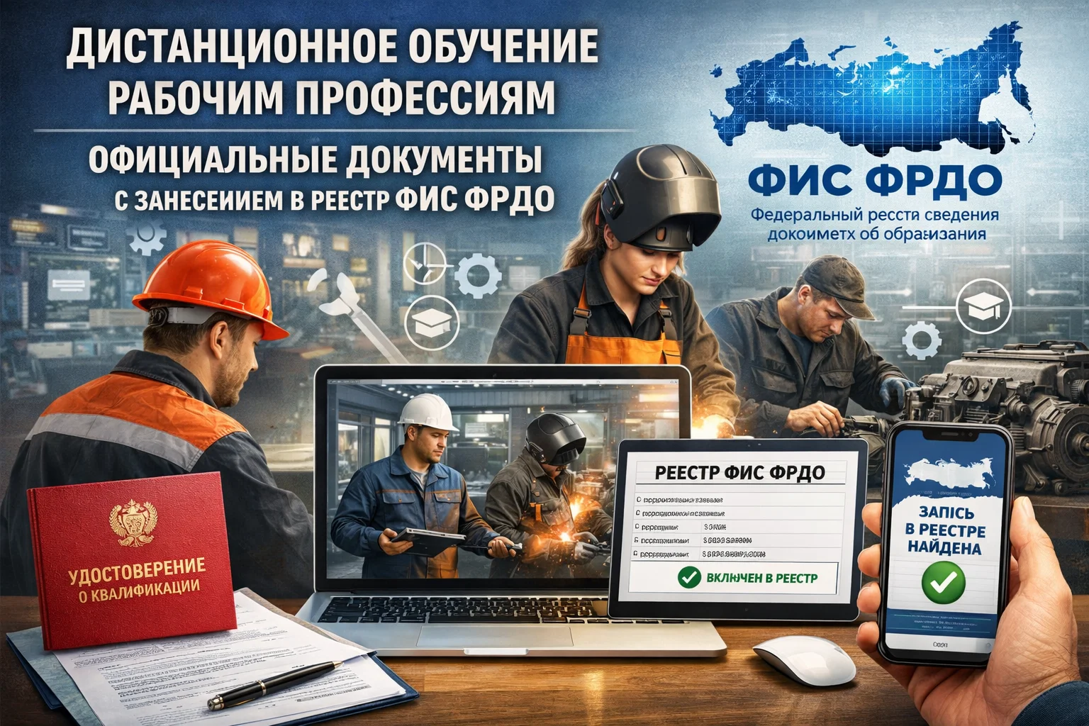 Удостоверение! дистанционное обучение!официально - изображение 1