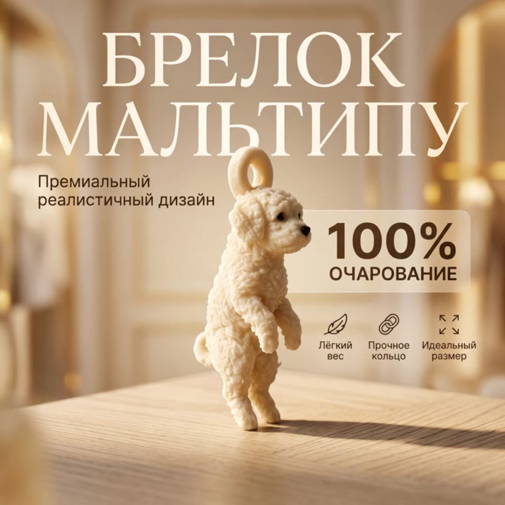Брелок Мальтипу - видео 1