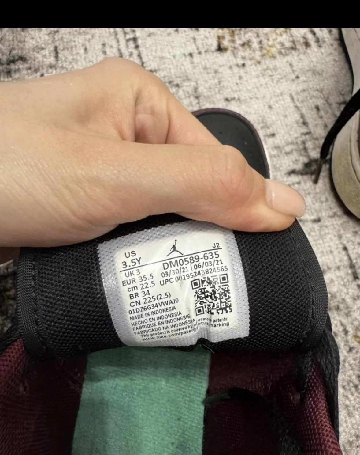 кроссвоки nike air jordan low - миниатюра 6