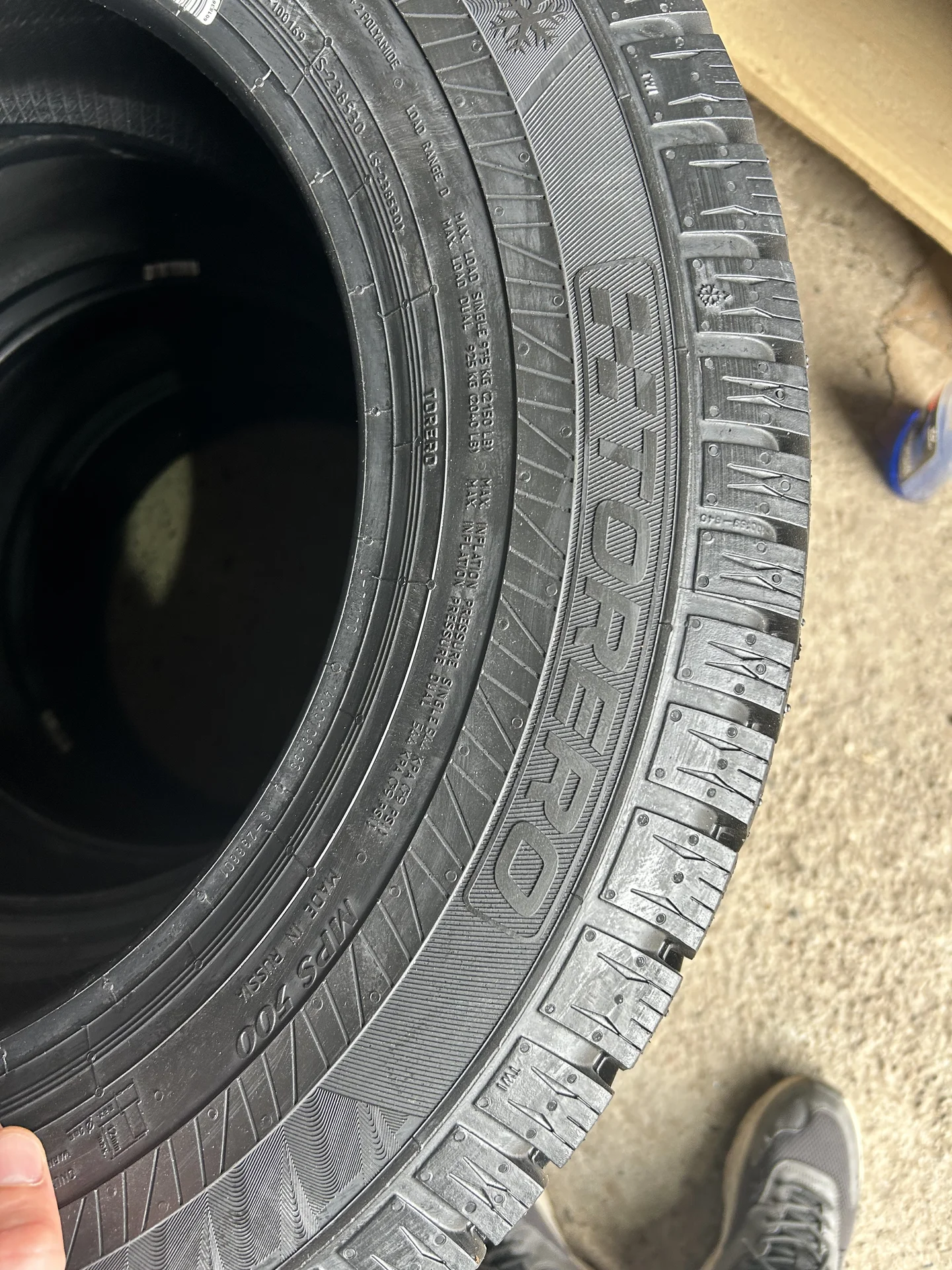 195/75R16С Torero MPS500 107/105R - миниатюра 6