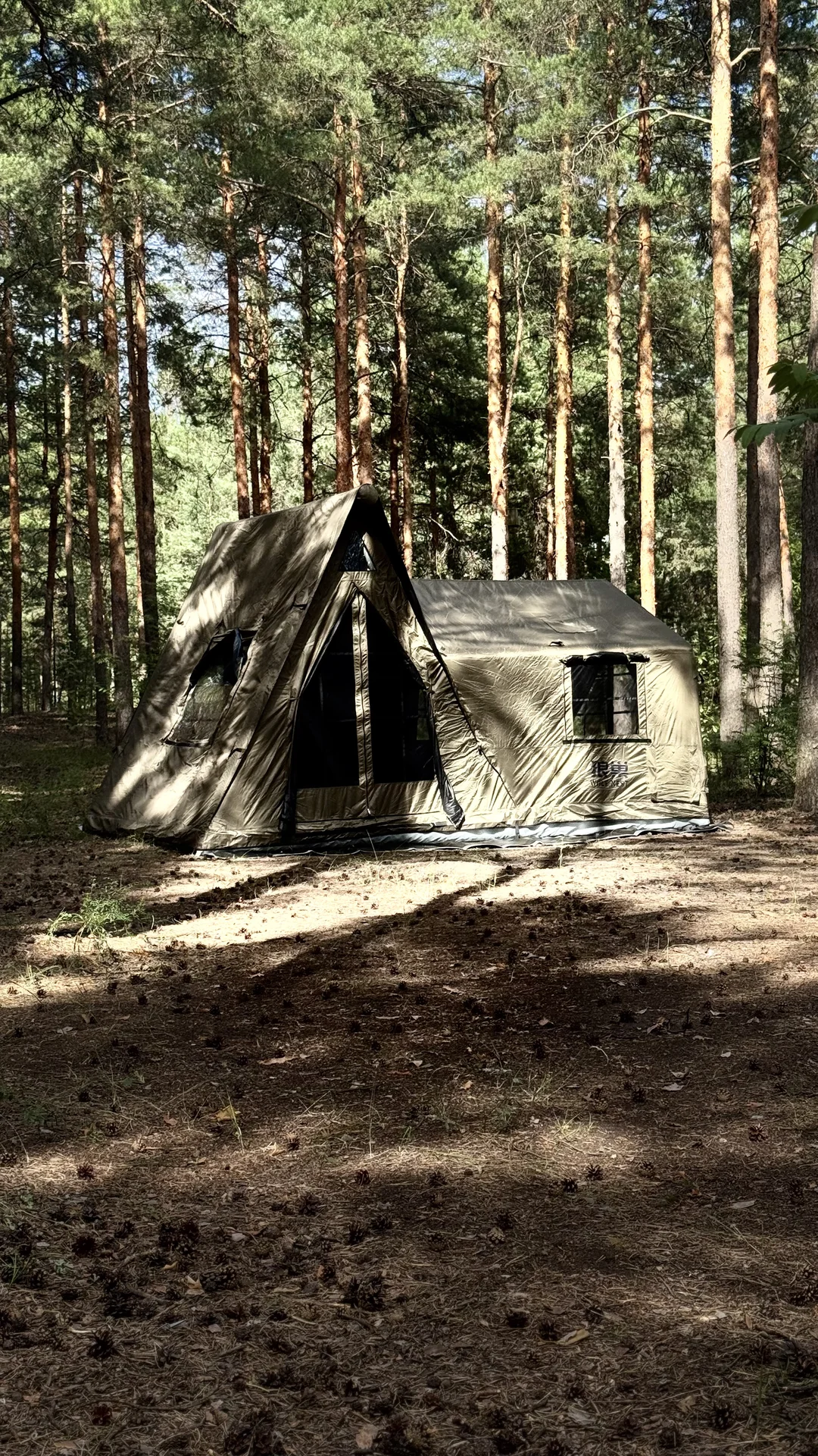 Палатка надувная A-frame (шале) 12.6 м² Oxford 430 - миниатюра 6