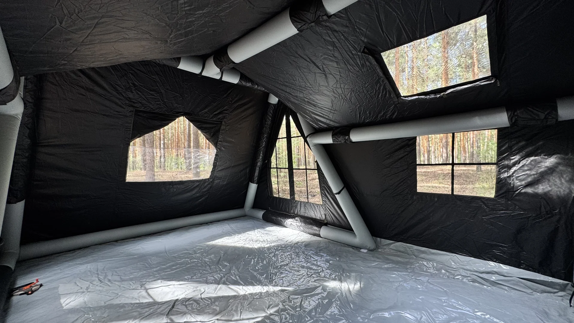 Палатка надувная A-frame (шале) 12.6 м² Oxford 430 - миниатюра 7