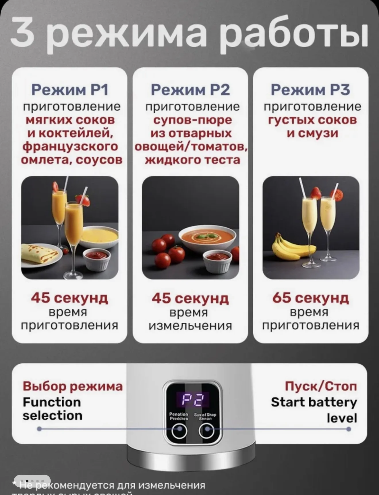 Портативный блендер - миниатюра 3