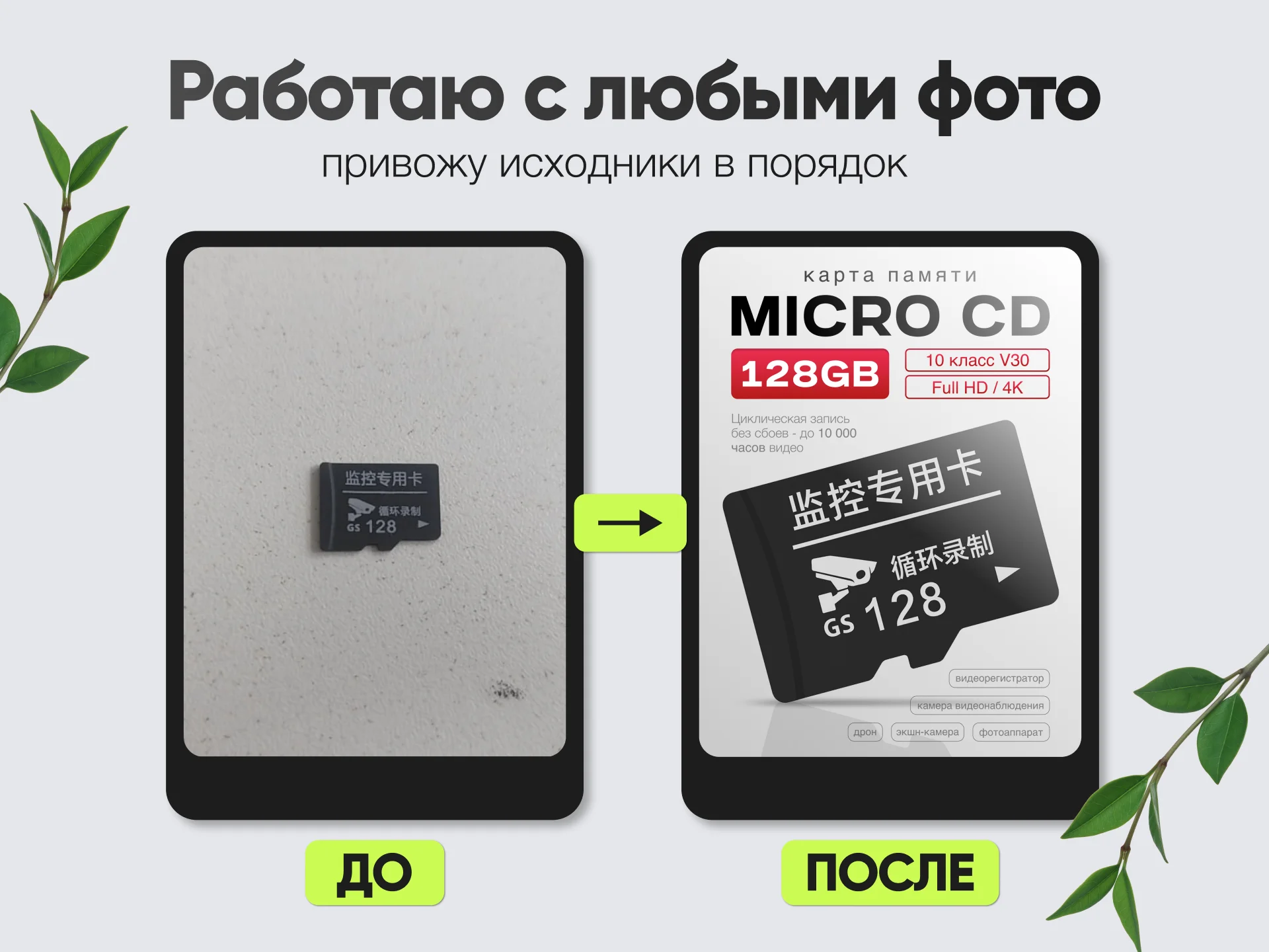 Инфографика | Дизайн карточек товара - миниатюра 2