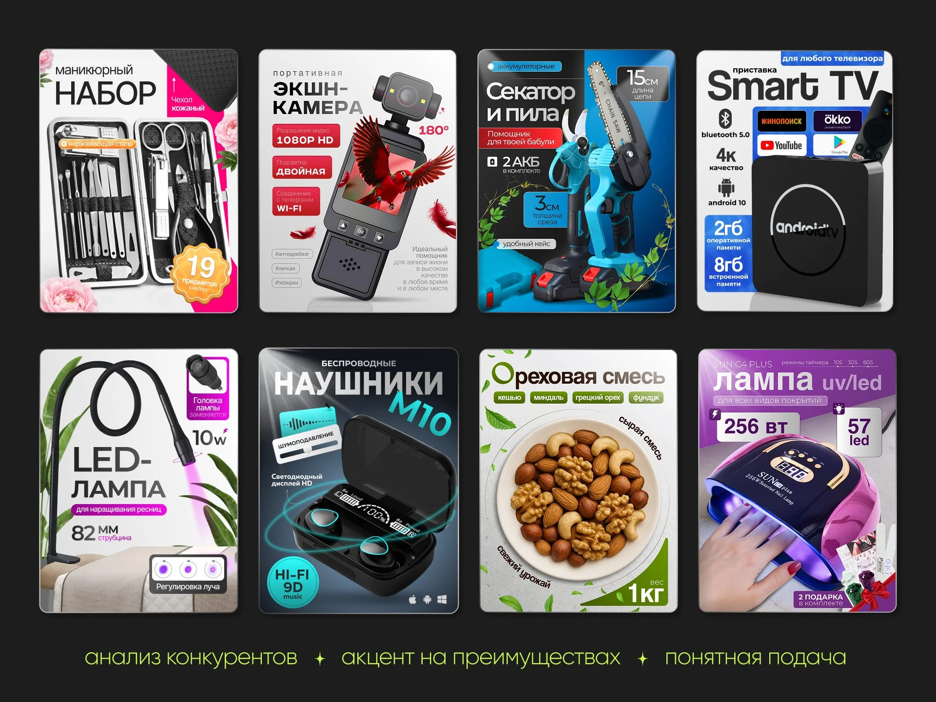 Инфографика | Дизайн карточек товара - миниатюра 5