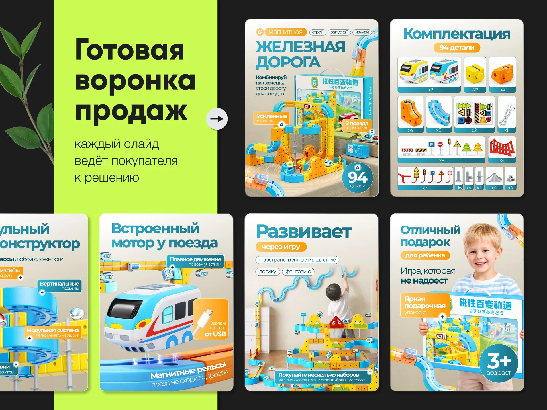 Инфографика | Дизайн карточек товара - миниатюра 6
