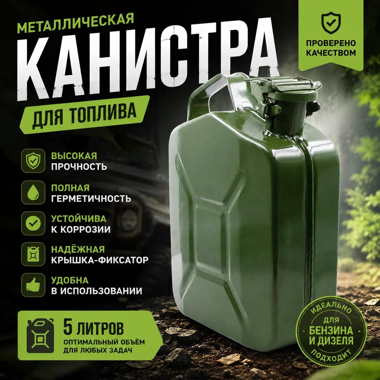 Канистра 5 Л - миниатюра 2