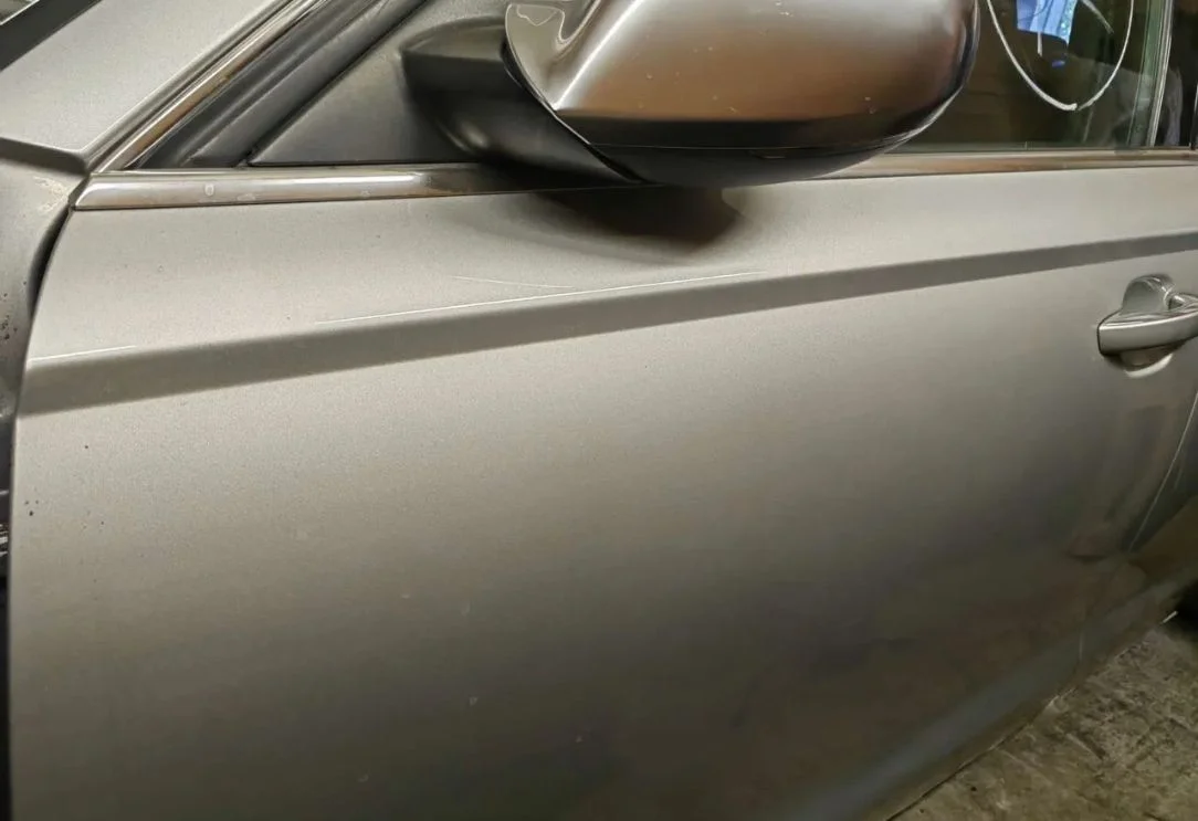 Audi A6 C7 Дверь передняя левая 4G0831051 LX7W - миниатюра 2