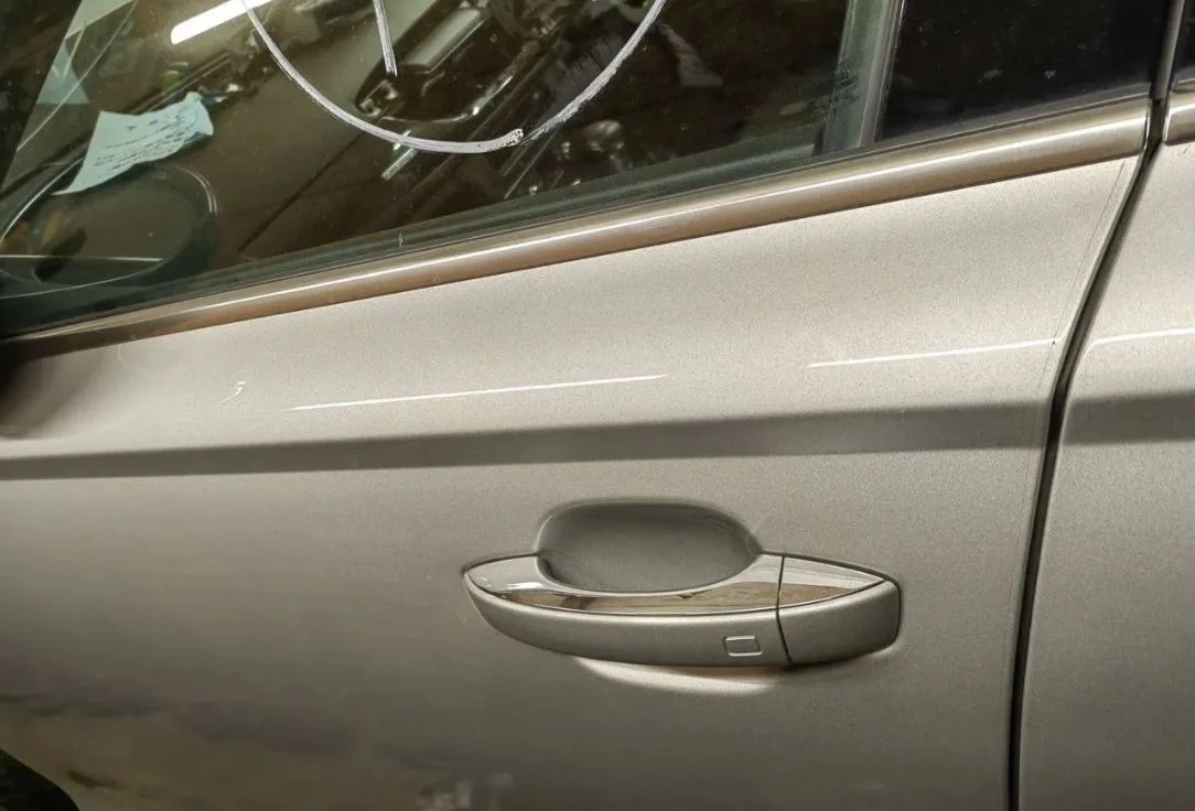 Audi A6 C7 Дверь передняя левая 4G0831051 LX7W - миниатюра 6