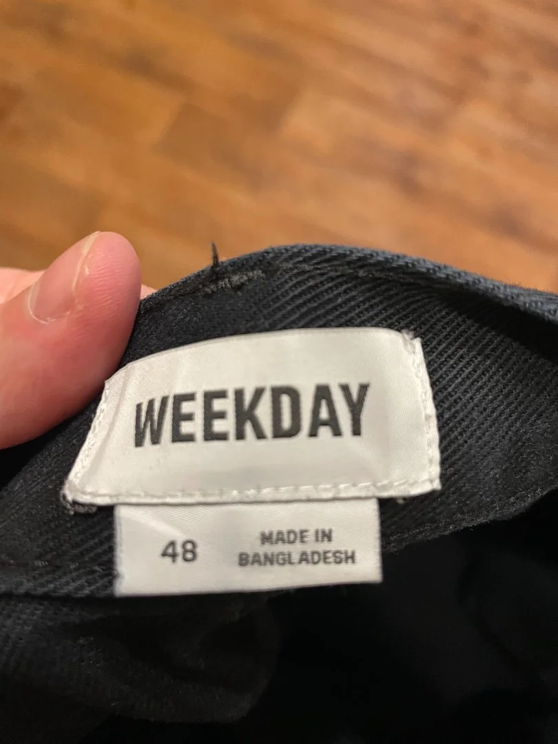 Плотницкие брюки Weekday - миниатюра 4