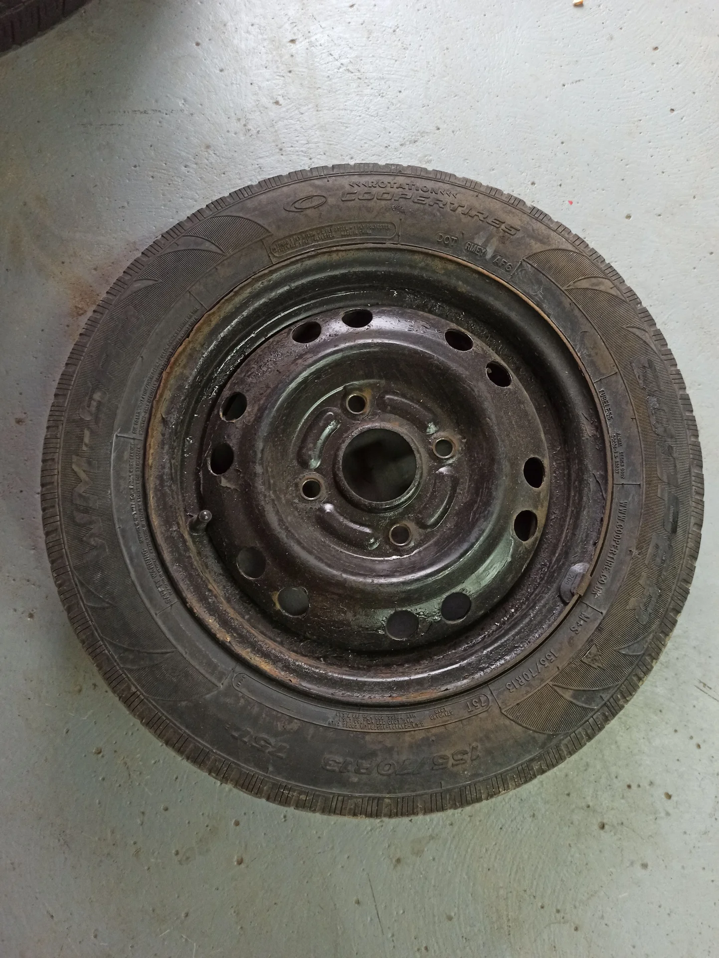 диски с резиной на матиз 155/70 r13 - изображение 1