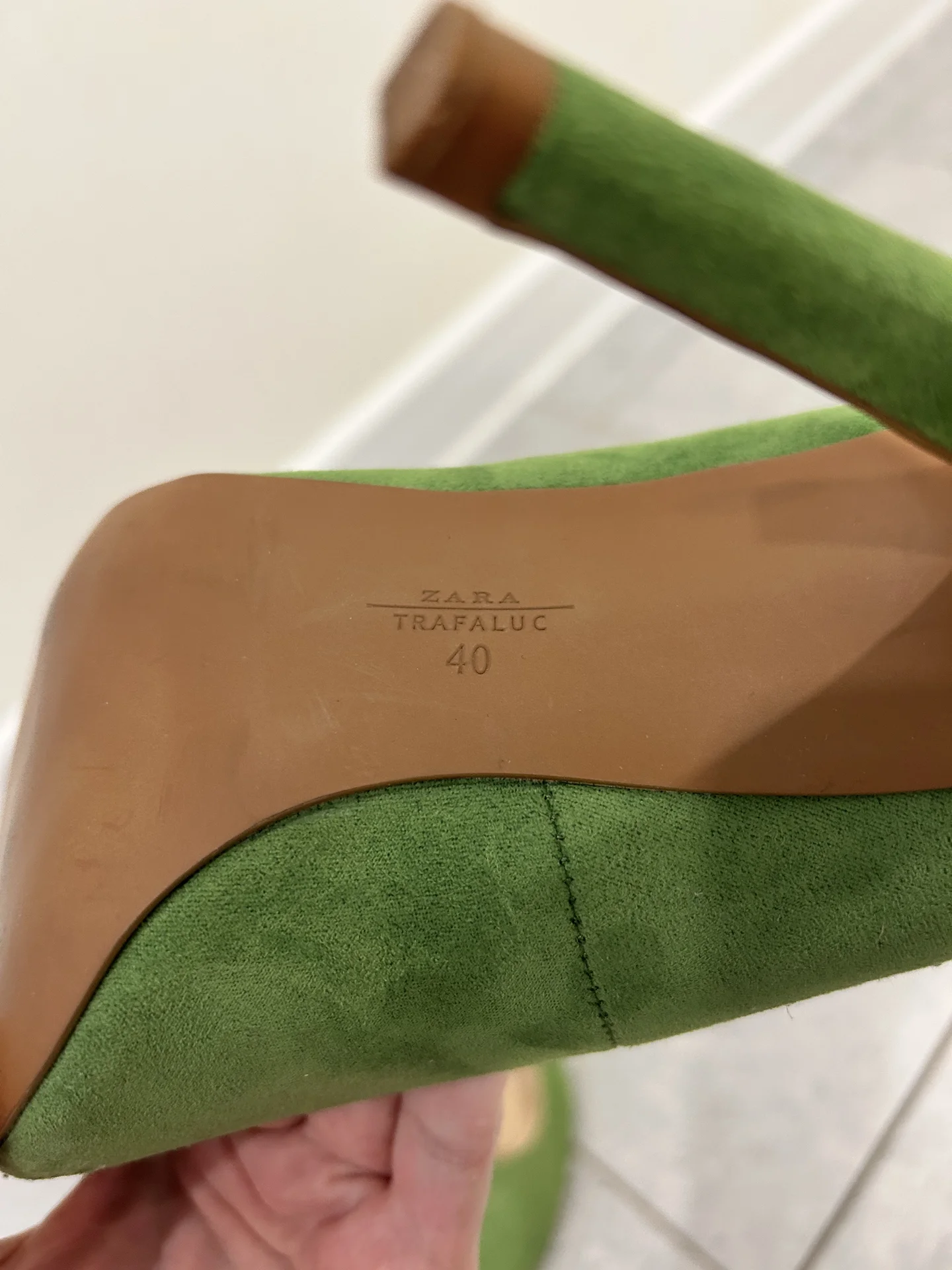 Туфли женские Zara 40 размер - миниатюра 3