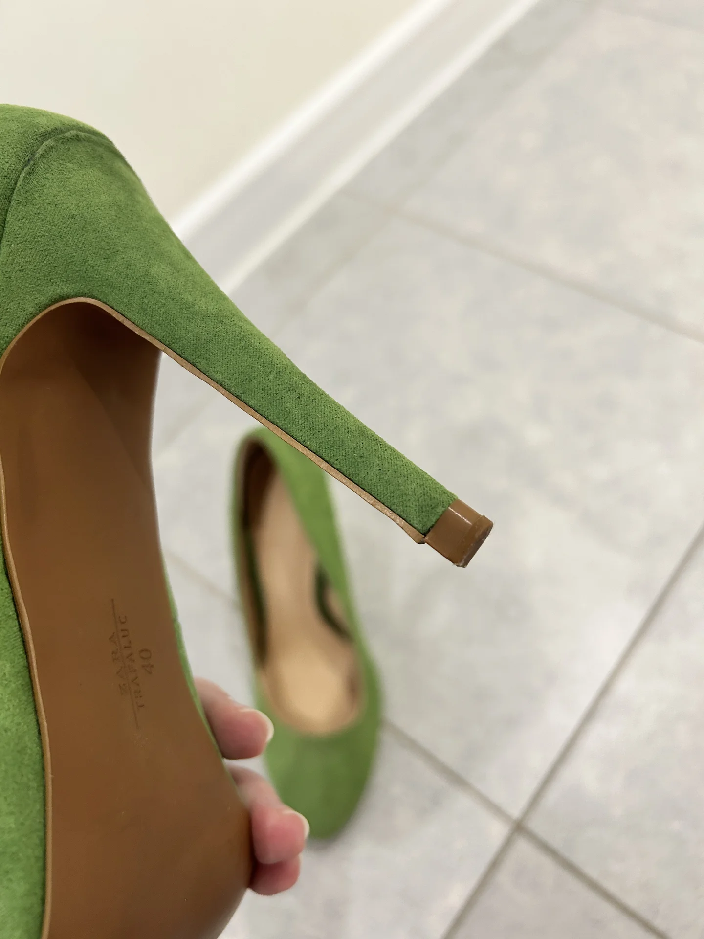 Туфли женские Zara 40 размер - миниатюра 4