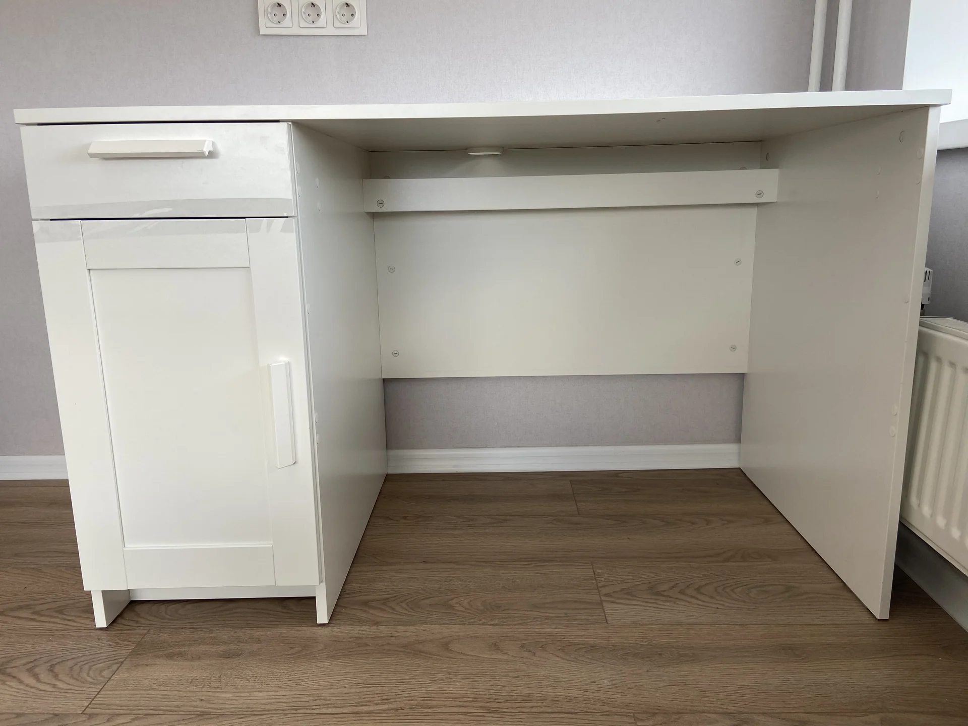 Письменный стол IKEA BRIMNES, белый - миниатюра 2