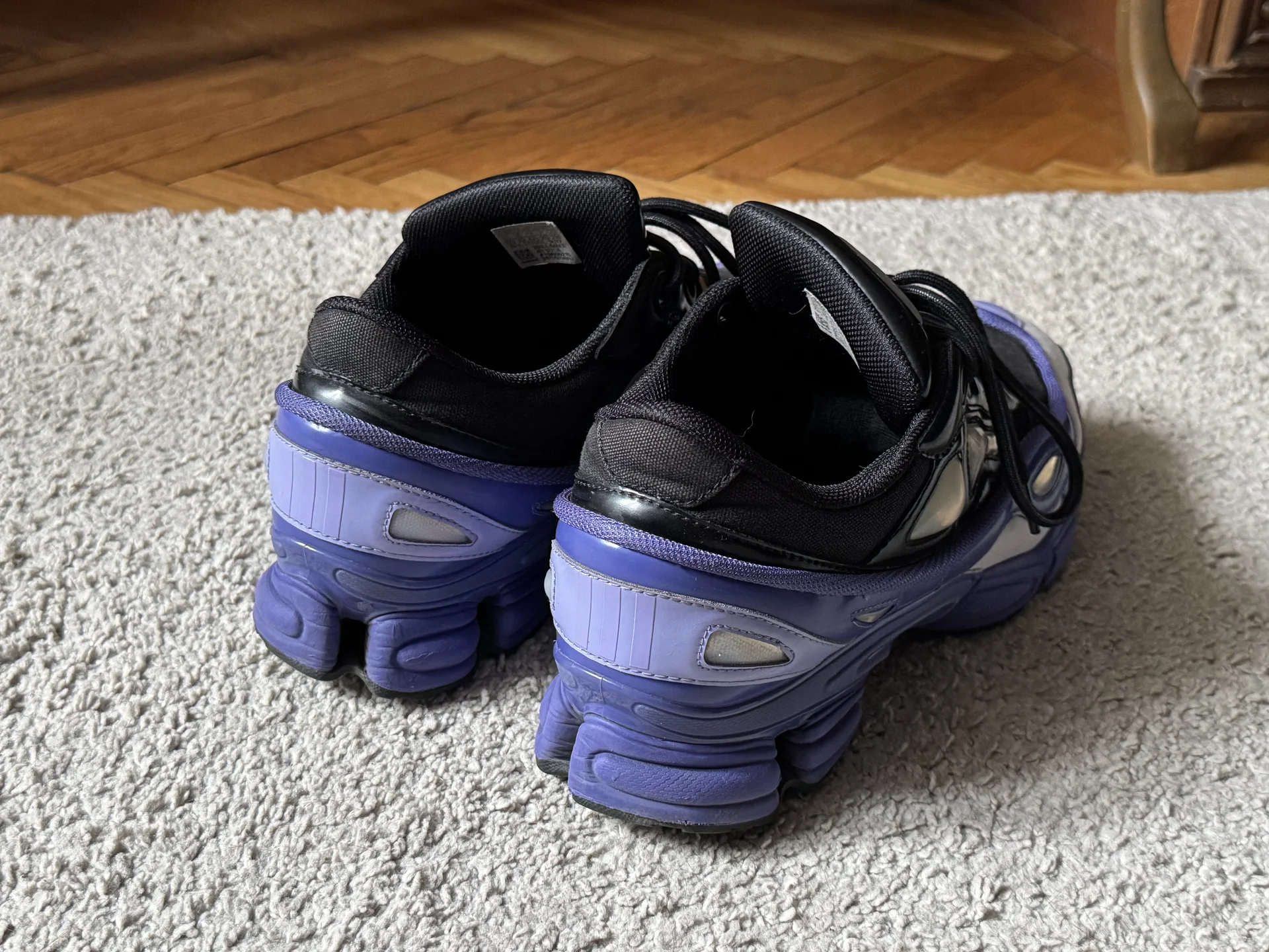 Adidas x Raf Simons Ozweego 3 purple - миниатюра 4