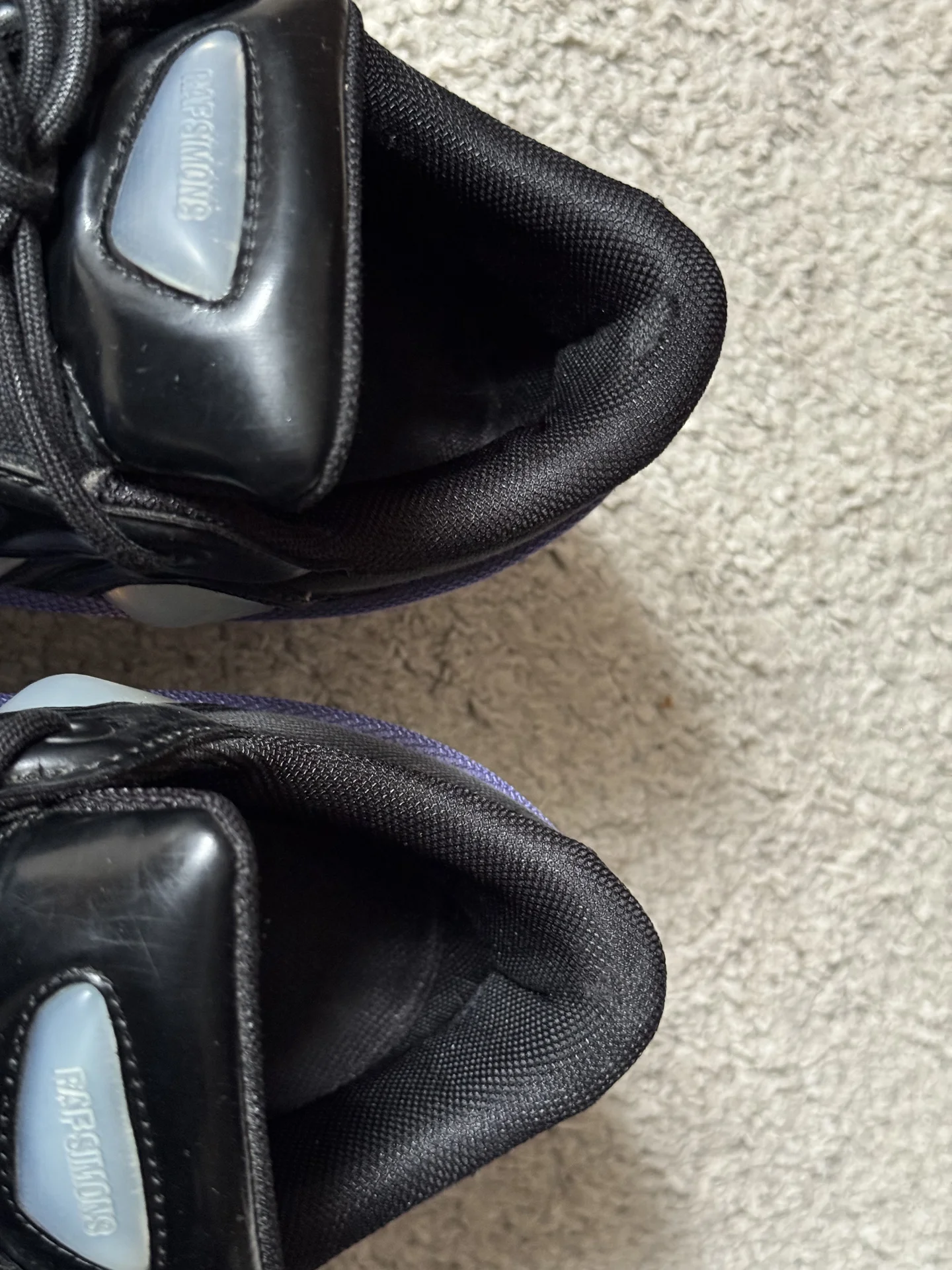 Adidas x Raf Simons Ozweego 3 purple - миниатюра 9