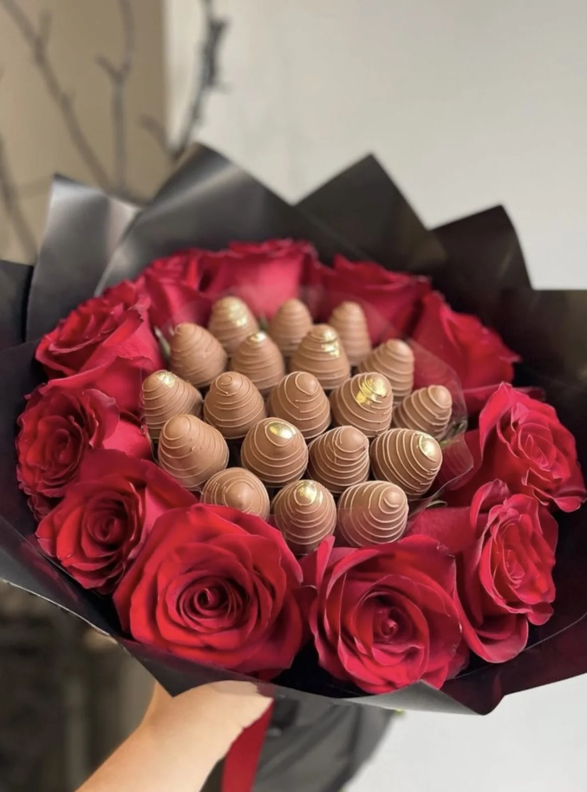 клубника в шоколаде , подарочный набор , подарок - миниатюра 3