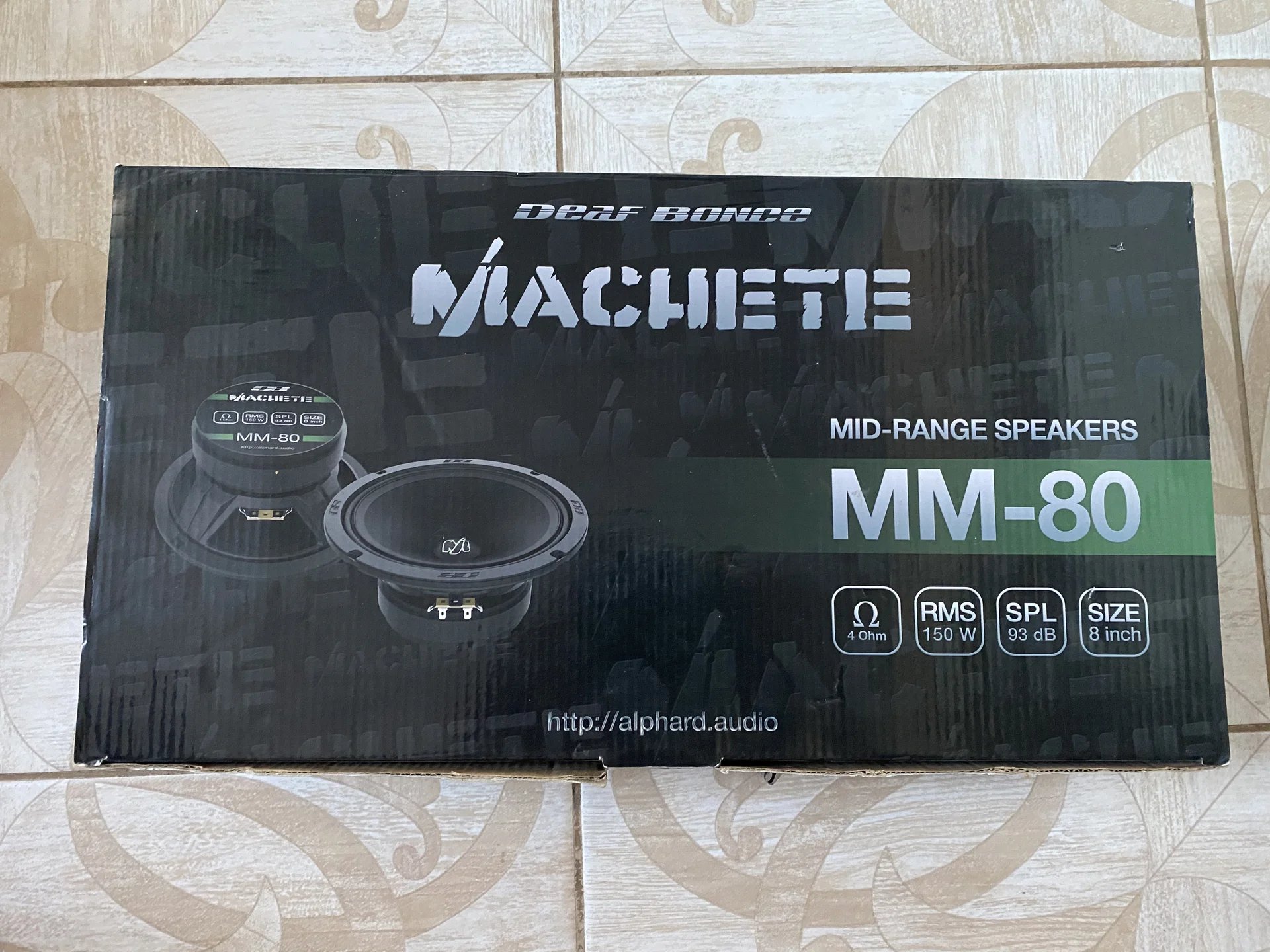 Динамики Deaf Bonce MACHETE MM-80 - изображение 1