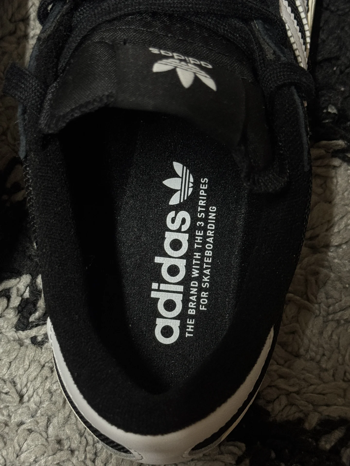 Кеды Adidas Nora черные замшевые - миниатюра 5