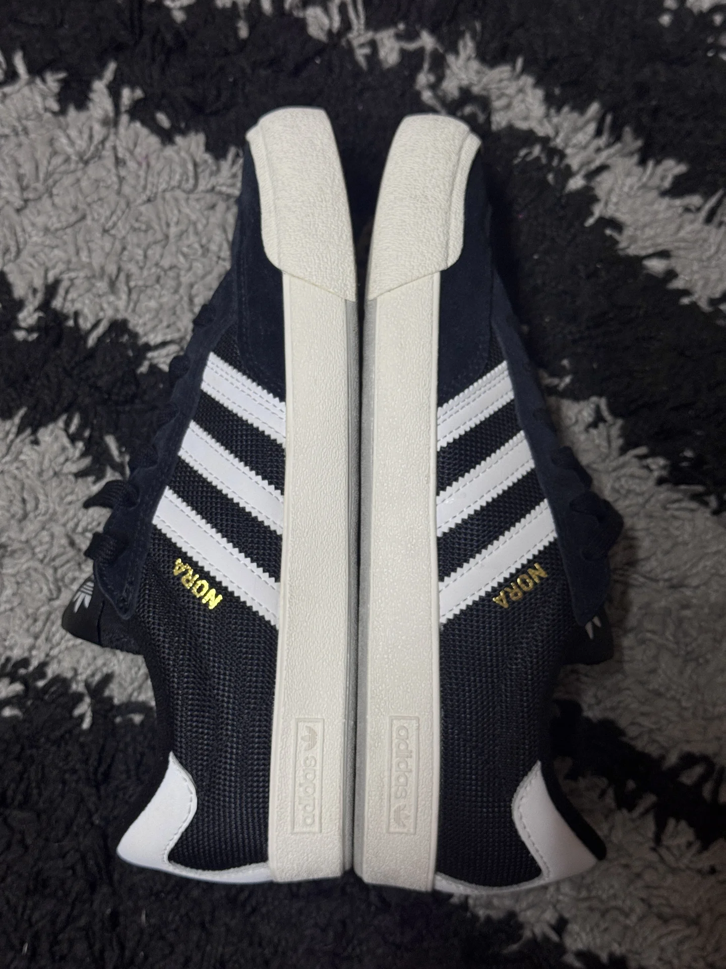 Кеды Adidas Nora черные замшевые - миниатюра 6