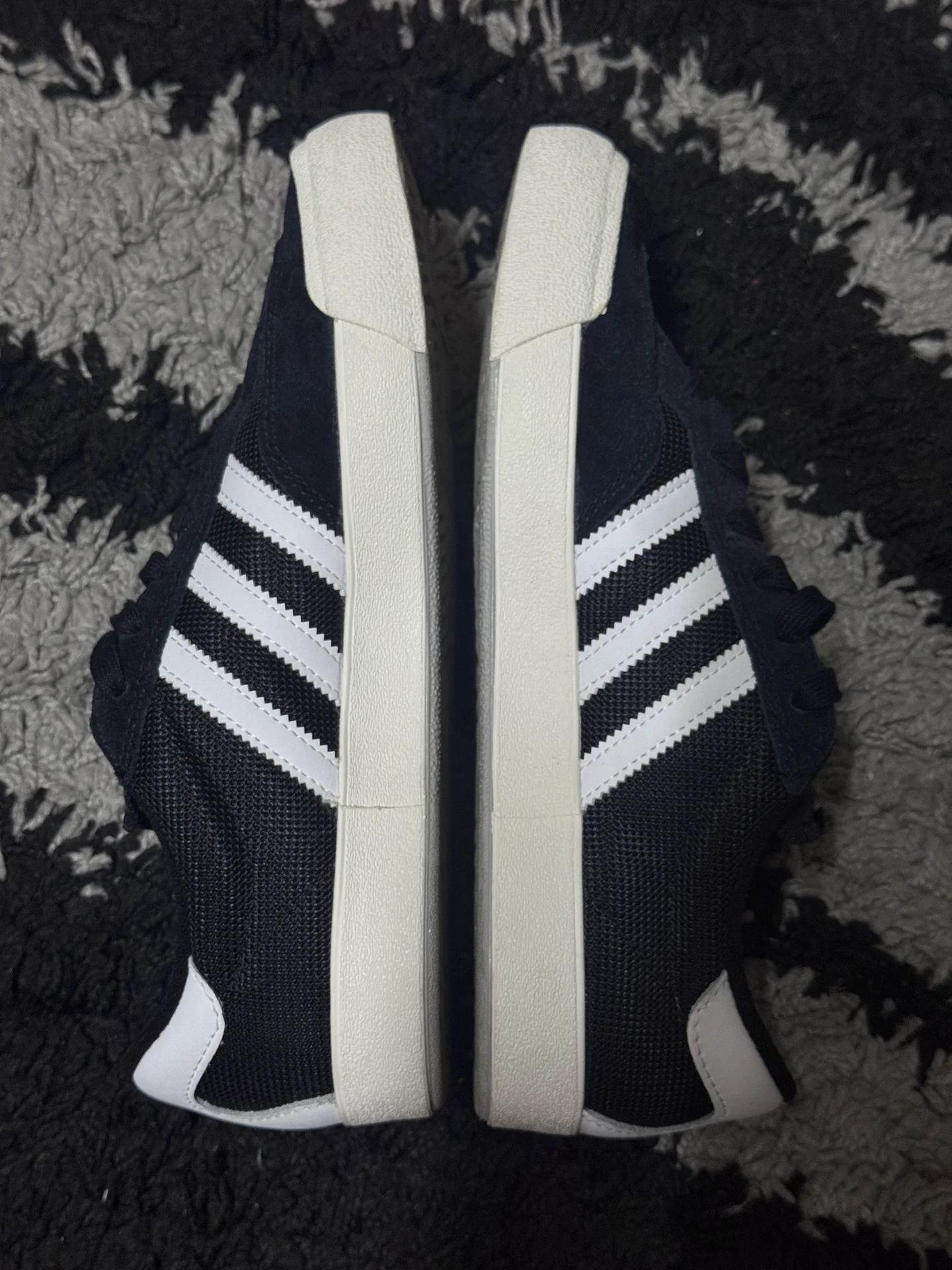 Кеды Adidas Nora черные замшевые - миниатюра 7