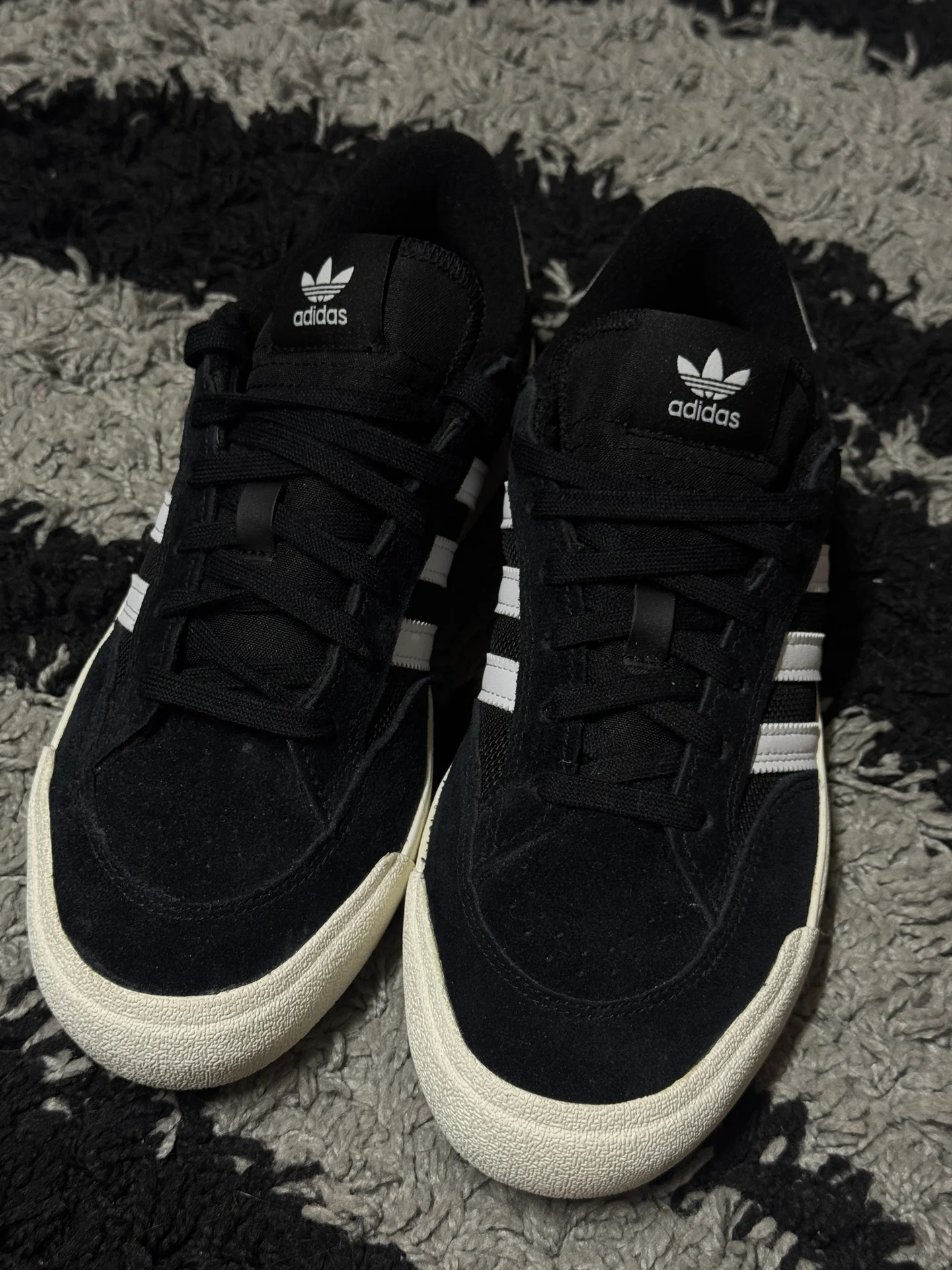 Кеды Adidas Nora черные замшевые - миниатюра 9