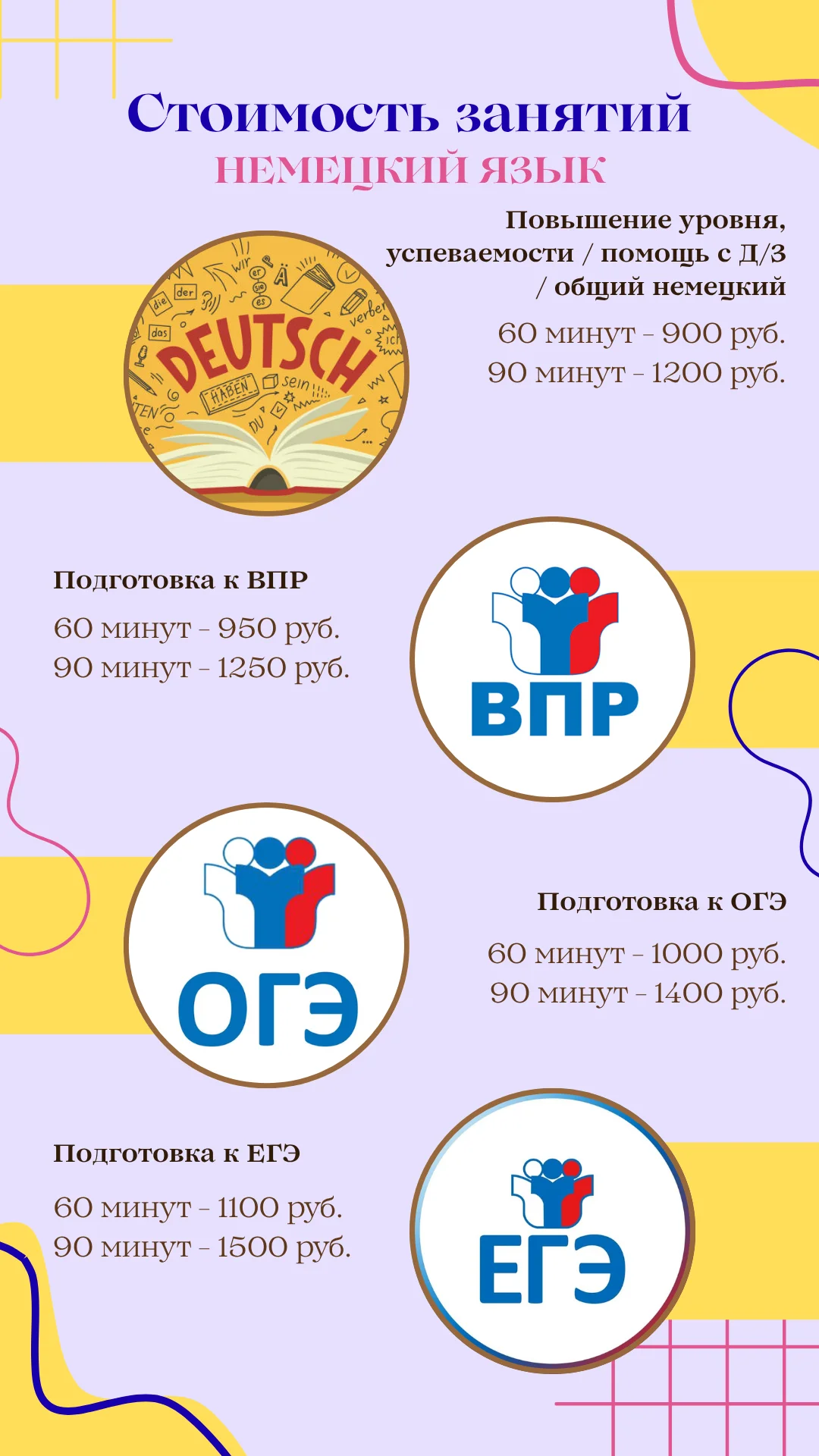 Репетитор по английскому/немецкому языку онлайн - миниатюра 3