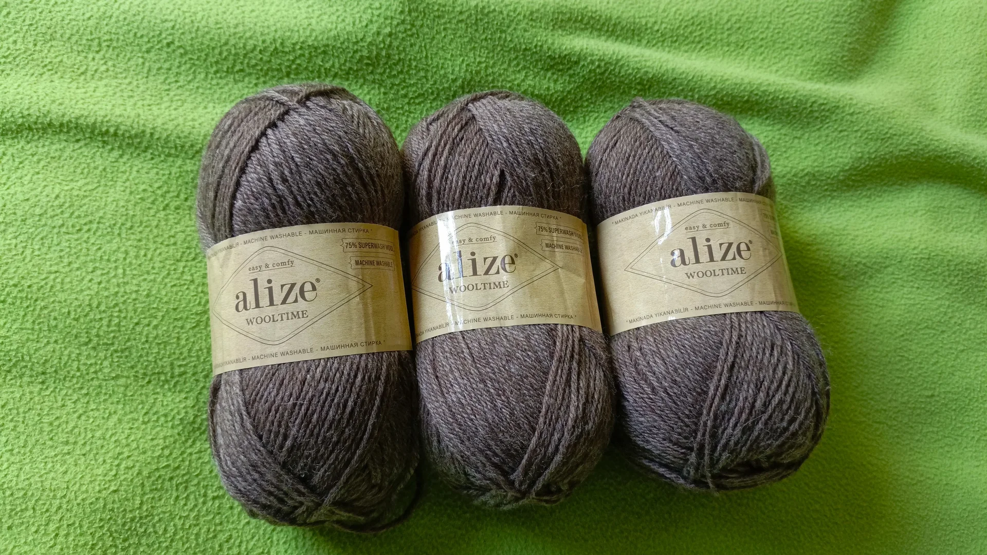 Пряжа Alize wooltime 3 шт цвет 240 - миниатюра 8