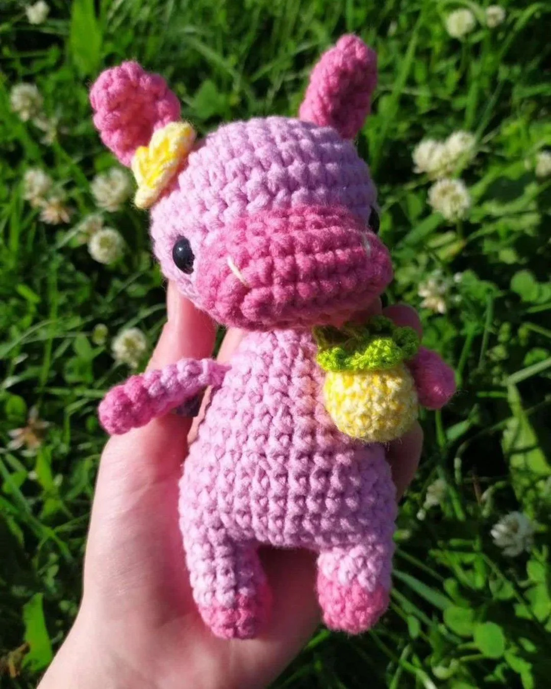 Мягкая игрушка - Розовая коровка - миниатюра 4