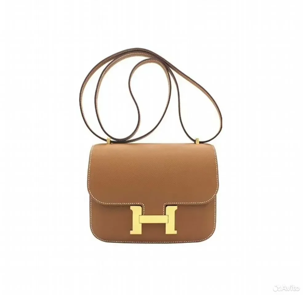 Сумка Hermes 19 Epsom 37 Gold - изображение 1