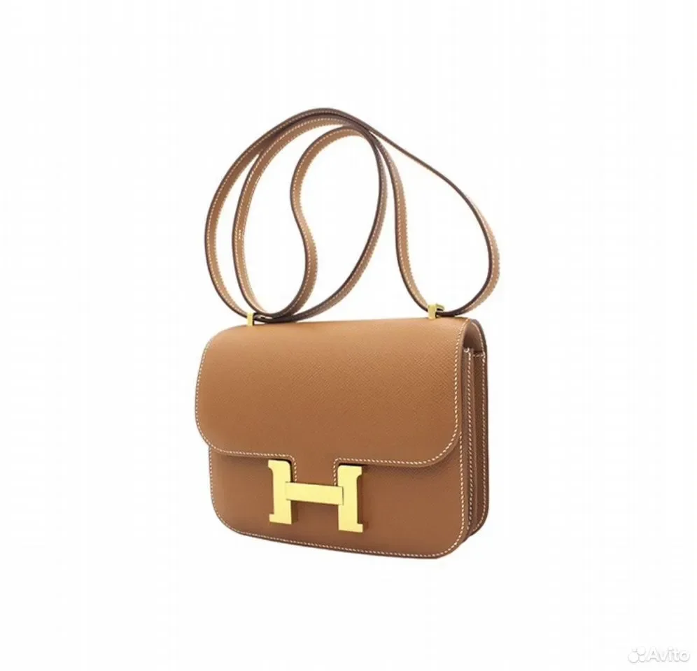 Сумка Hermes 19 Epsom 37 Gold - миниатюра 4
