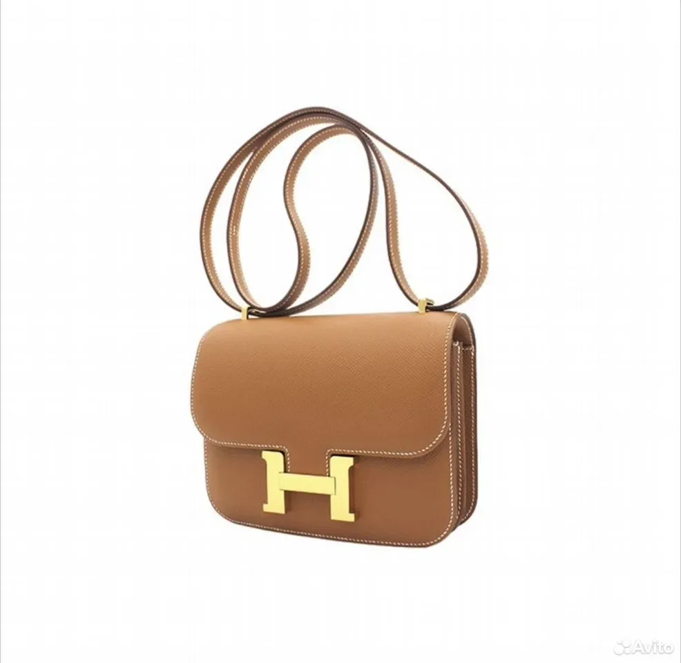 Сумка Hermes 19 Epsom 37 Gold - миниатюра 5