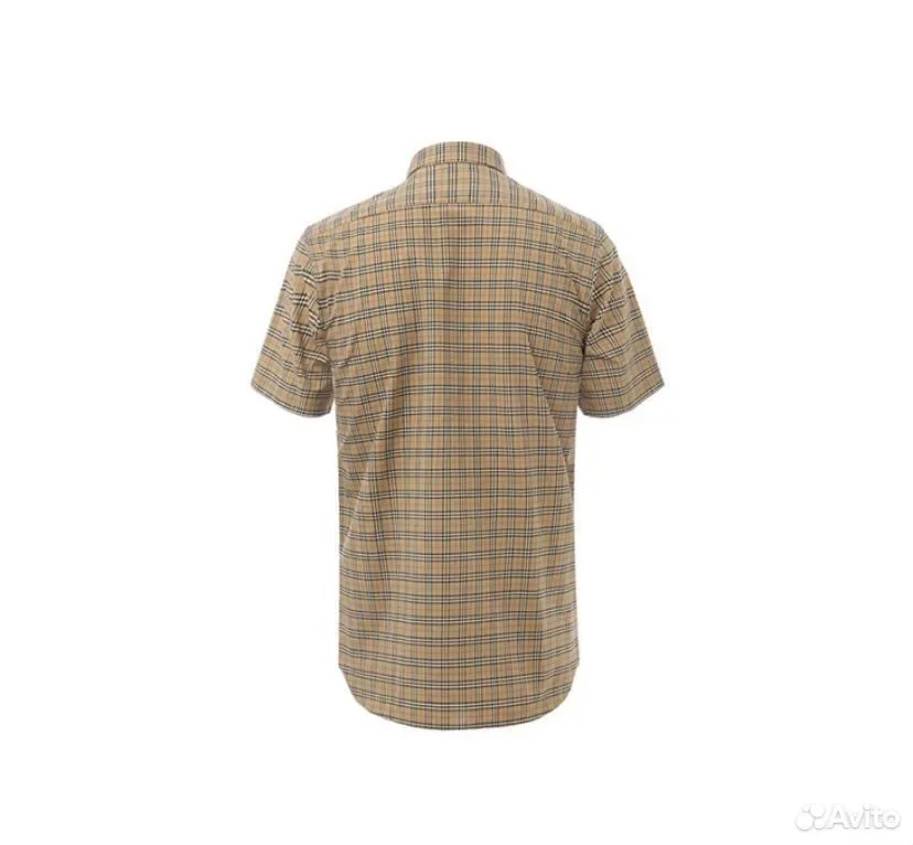 Рубашка Burberry Beige Edward Shirt - миниатюра 4