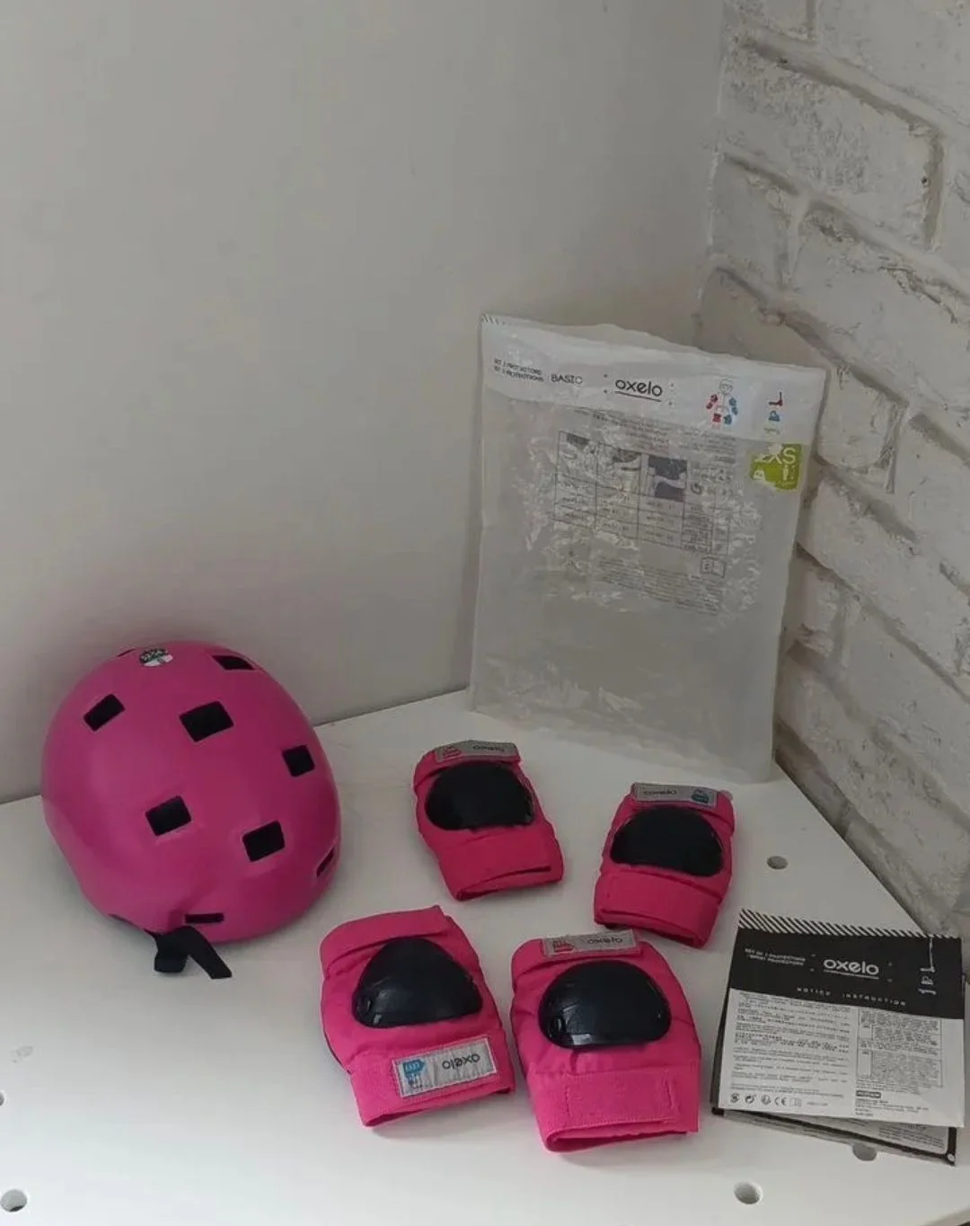 шлем и защита oxelo xs s от 3 до 7 лет 52 54