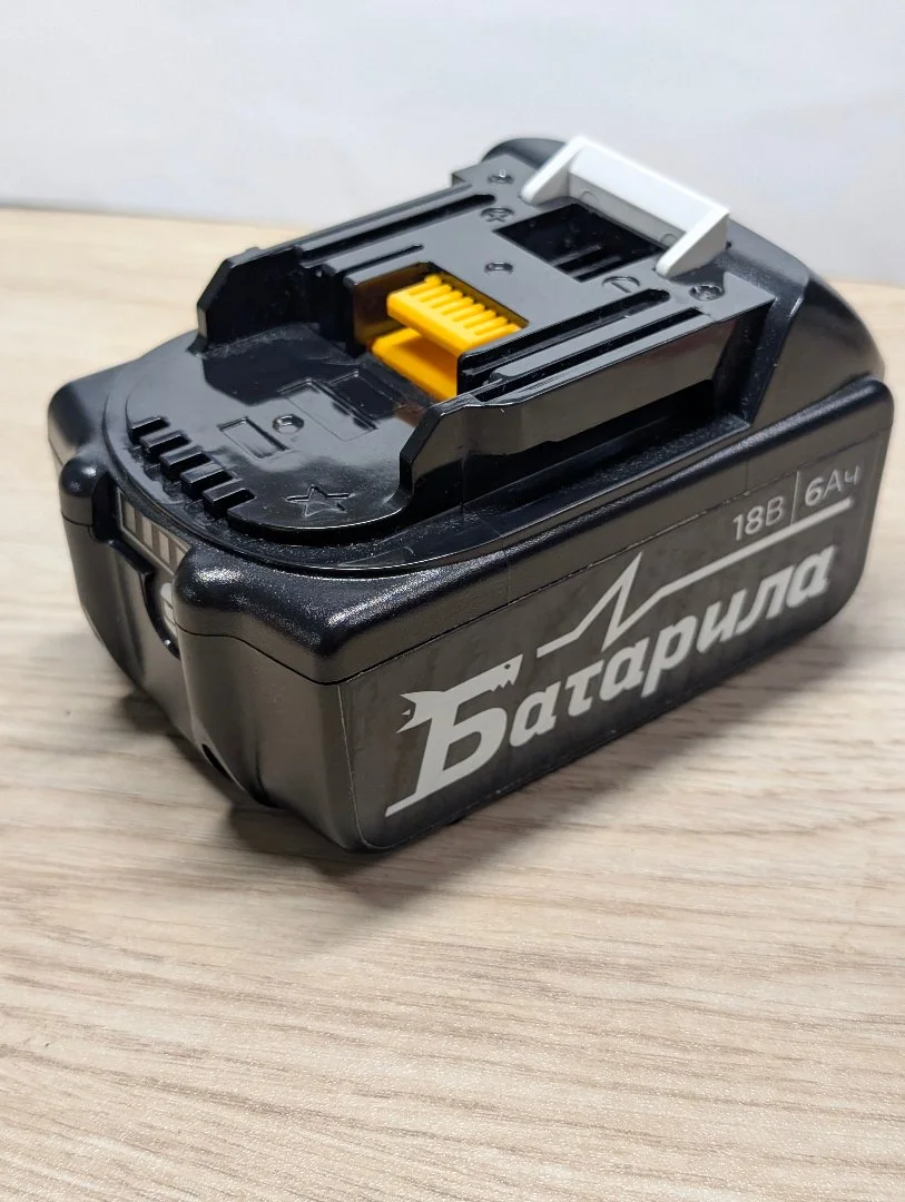 Батарея Батарила 18v 6Ah для Makita и совместимого инструмента - миниатюра 2