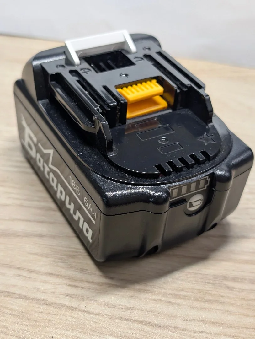 Батарея Батарила 18v 6Ah для Makita и совместимого инструмента - миниатюра 3