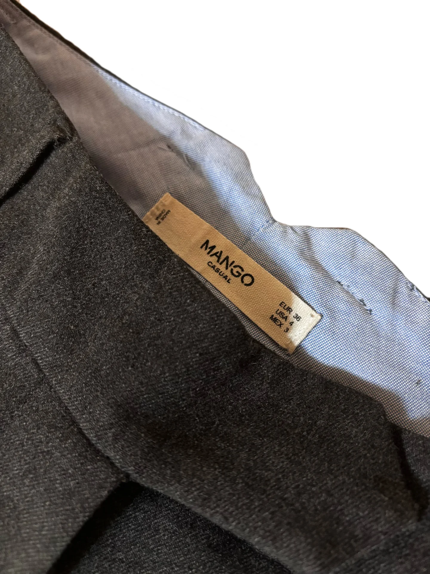 Брюки Mango casual - миниатюра 3