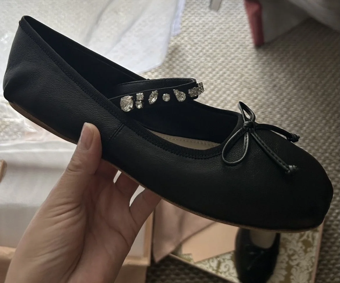 балетки в стиле miumiu - изображение 1