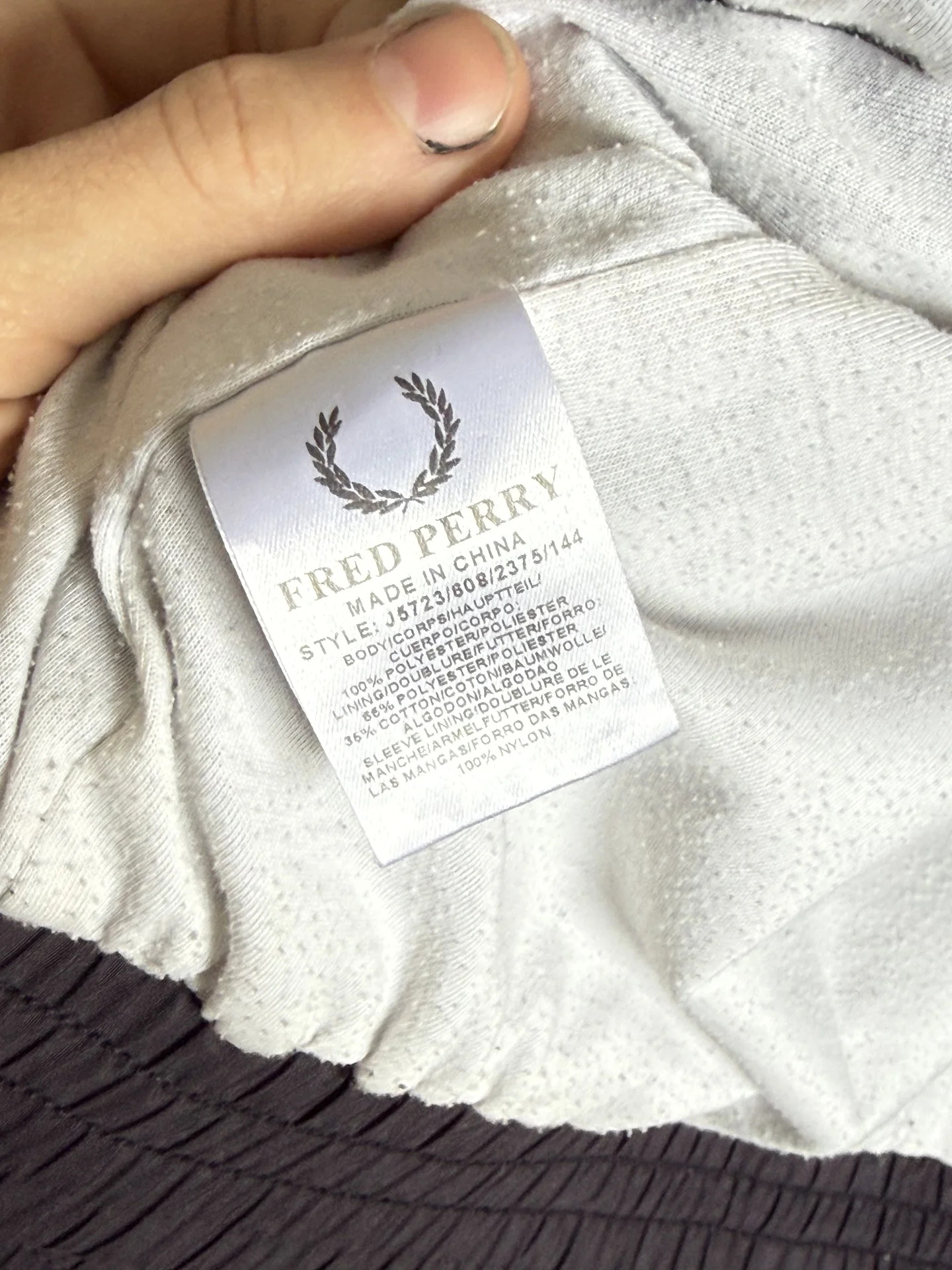 Fred perry олимпийка - миниатюра 4